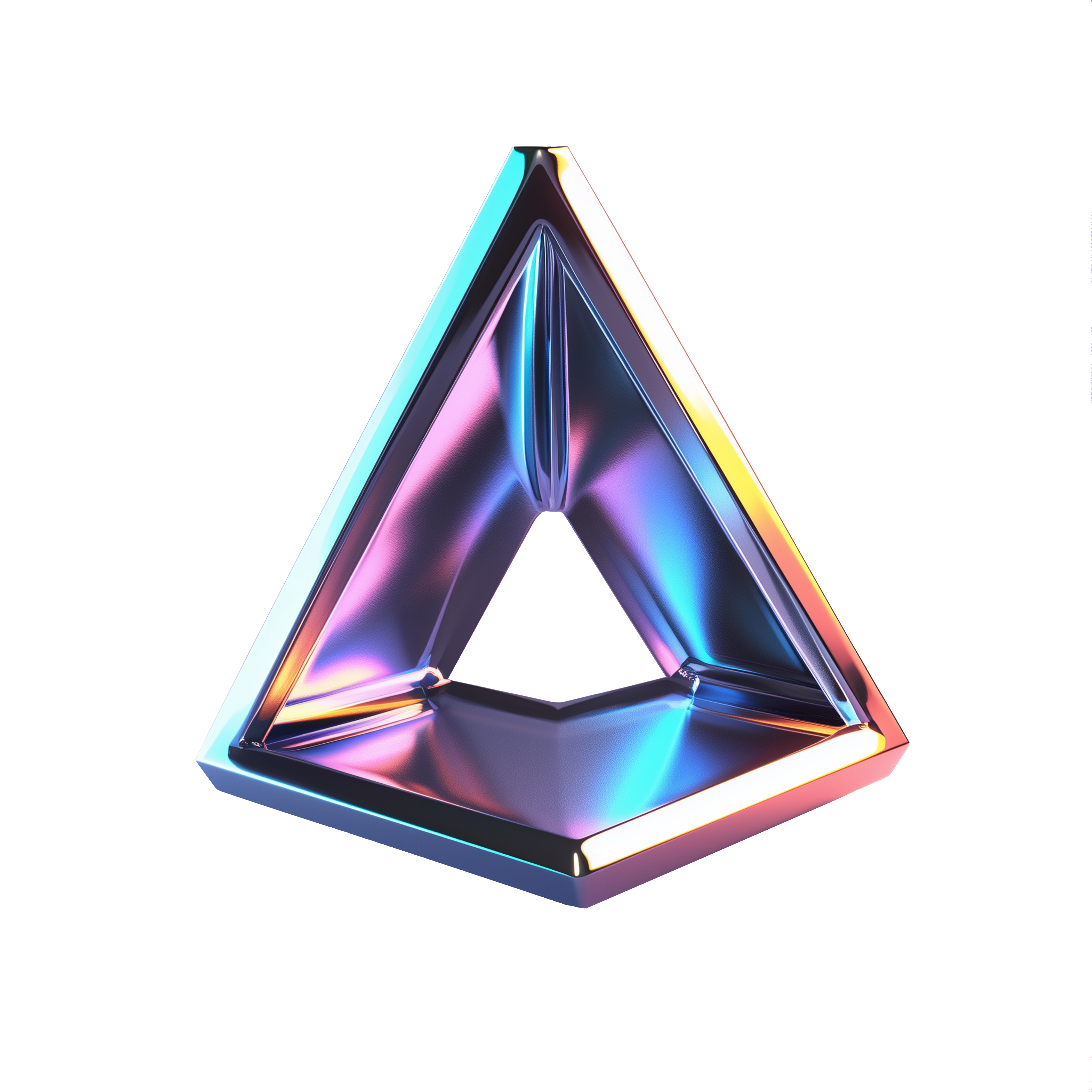 Abstract Pyramid Logo